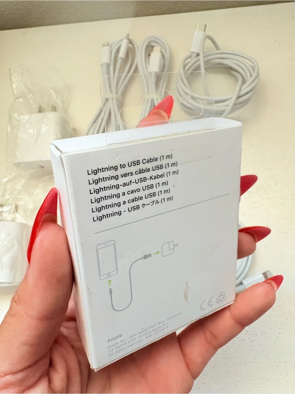 iPhone Charger lot - C Charger and USB Charger to Lightning Charger IPhone New